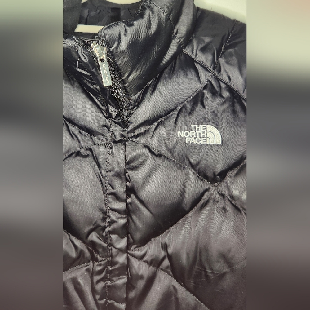 ✨️The North Face 550 Fill Goose Down Vest/ Size M ❄️🖤🔥 - Picture 5 of 5